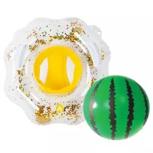 아라칸 플라워 쿠션보행기+808 수박 비치볼