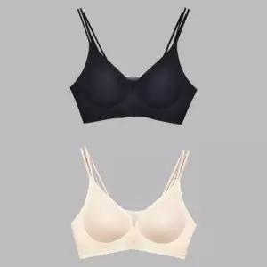 여성 시원 메쉬 브라라 라탑 노와이어라 래지어 속옷 여자속옷