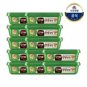 [사조대림][사조]순창궁 12가지양념쌈장 170g x12개