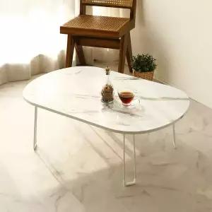 동서가구 켈리모 타원형 좌식 소파 테이블 (900x600) DF922775