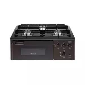 [린나이](하남점)[신세계하남] 린나이 참숯코팅무수그릴 3구 다크브라운 가스레인지 RTR-F3300 (프로판,...