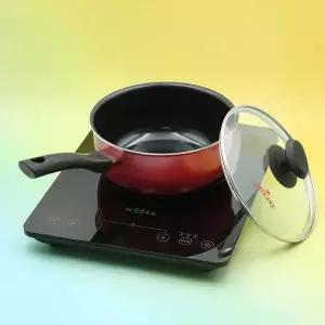 [퀸센스] IH 코코 편수 냄비 세라믹 코팅 스텐 이유식 라면 가벼운 인덕션 (20cm)