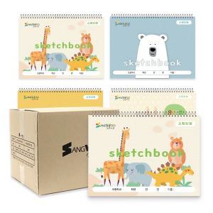 SW 2500 애니일러스트 스케치북 8절 20매 60권 1BOX