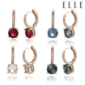 [엘르주얼리] 14K GF 스와로브스키 원터치 포인트 귀걸이 ELGPEE248