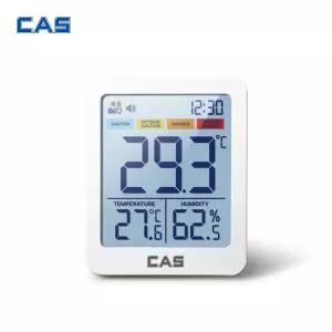 카스 디지털 체감온도계 T701 온습도계 시계 체감온도 알람