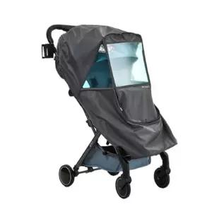 리안 4계절 미세먼지 찬바람 차단 휴대용 유모차 방풍커버_그레이