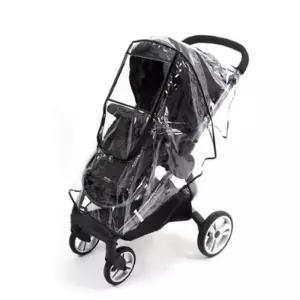 하삐 국내제조 휴대용부터 디럭스까지 모든 유모차 호환 유모차전용 레인커버 황사 차단
