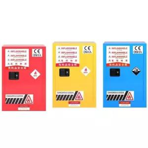 철제 방폭 캐비닛 15L 소형 노란색 산업용 인화성 수납장