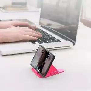 [퍼니메이커]키밍 피라미드 폰 스탠드 거치대 삼각대 받침대 스마트폰 침대스마트폰 자바라