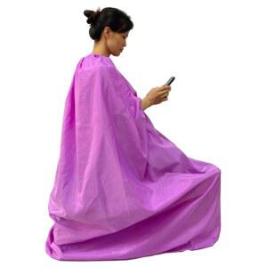 베개커버 훈증 커버 베드 덮개 전신 가정용사우나땀복 방수 두꺼운면 반신욕가운 도트 4L