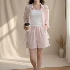 [하프클럽/셀러허브_여성트랜드패션]여성 여름 데일리 3피스 셋업 나시 반