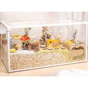 햄스터 케이지 릴 80 120cm 부켓스테이트 철장 릴리빙박스 키우기 공간