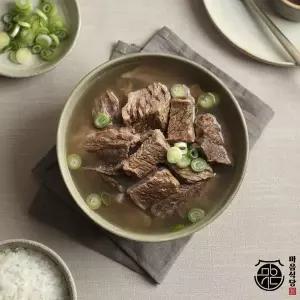 [신세계라이브쇼핑]I[마음식당] 국내산 뼈없는 소갈비탕 600g x 6팩, 실온보관 순살갈비탕