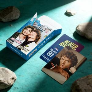 92pcs 가열식 라이벌리 소형 카드 앨범 셰인 홀랜더 일리아 라자노프 스티커 LOMO 컬렉션 엽서 팬 수집