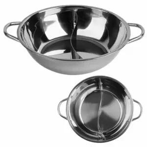 스텐 오뎅 어묵 꼬치어묵탕 샤브샤브 훠궈 반반냄비 32cm