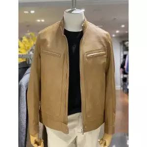 [킨록바이킨록앤더슨](광주신세계)킨록 이태리 수입 스탠에리 프리미엄 카멜 양가죽 재킷 CHX03