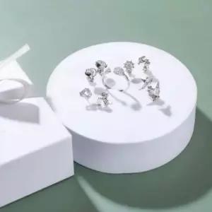 액세서리 블링 포유 귀걸이 4종 반지 세트 쥬얼리 선물세트