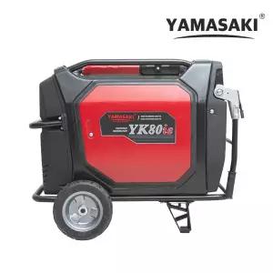 야마비시 YK80ie 7.5K 인버터 저소음 발전기 이동식 행사용 캠핑용 비상전원