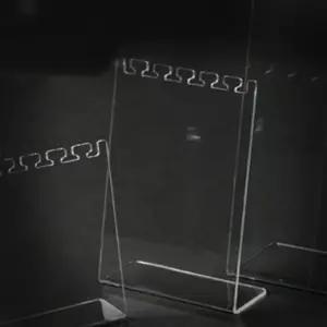 아크릴 상품진열대 목걸이 중형 1단소 전시대 소받침대 투명선반 촬영 소선반 거치대