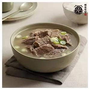 [신세계라이브쇼핑]I[마음식당] 국내산 뼈없는 소갈비탕 600g x 1팩, 실온보관 순살갈비탕