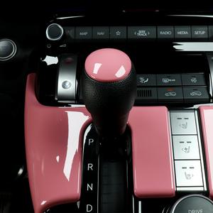 현대 캐스퍼 기어봉 핑크 몰딩 튜닝 용품