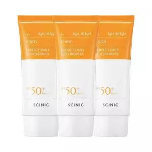 싸이닉 엔조이 퍼펙트 데일리 파우더 썬크림 EX 50ml 3개