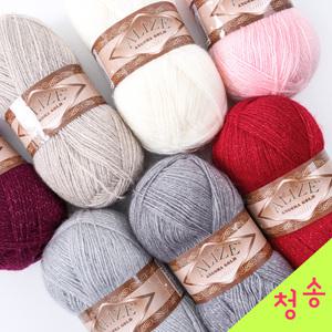 알리제 앙고라골드 심리 뜨개실 (10+1덤) 부드러운 털실 겨울 목도리 손뜨개질 앙고라골드실