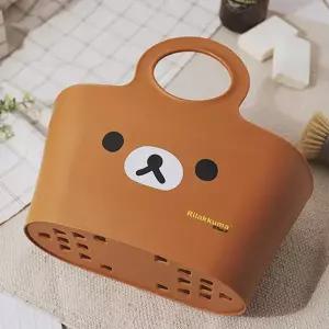 샤바스 리락쿠마 물빠지는 목욕바구니 사우나 가방