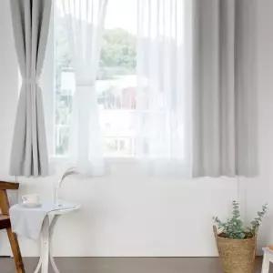 [텐바이텐]트윈어슈어 양면 100프로암막커튼+무지 속지 창문커튼 4장