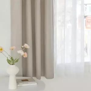 [텐바이텐]다크모카 100프로 빛차단 양면 암막+무지 속지 창문커튼 4장