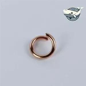 다용도 연결고리 오링 세트 10mm 금색 장식 키링부자재 연결고리 키링재료 오링 열쇠고리링