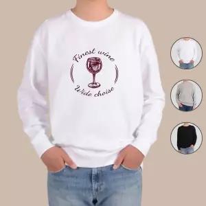 [하프클럽/알티피아]맨투맨 전색상 레드와인 화이트와인 와인 동호회 W5