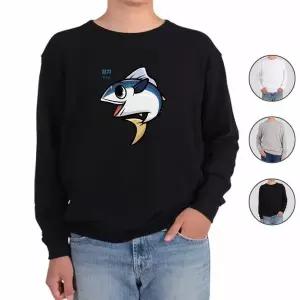 [하프클럽/알티피아]맨투맨 전색상 바다생물 해양 참치 프린트셔츠