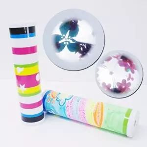 [셀러허브 스포츠레저]꽃잎무늬넣은 거울 반사 만화경 만들기 5p 과학실험