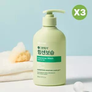 그린핑거 신생아 유아 고보습 바디워시 300ml 3개 BNS