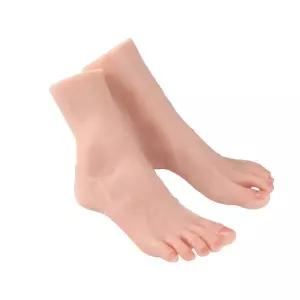 다리마네킹 스타킹 실리콘발 페디 네일 촬영 소품