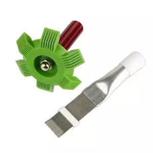 에어컨 핀 빗 냉각핀 청소 도구 에바빗 브러시 클리너 콘덴서