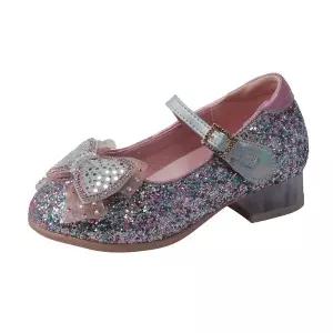 [보리보리/바니플랫]바니키즈 아동 한나 플랫슈즈 실버 어린이 여아구두