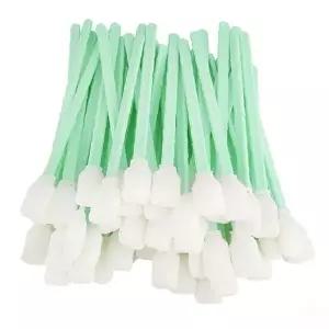 산업용 청소면봉 긴막대 스펀지헤드 50p 대량구성 틈새청소 정밀세척 청소도구