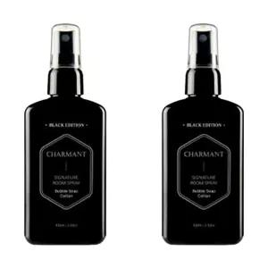 샤르망 룸 스프레이 버블 솝 코튼 100mlx2 패브릭 섬유탈취제 반려동물 안심