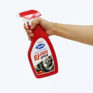 타이어 광택제 관리 보호제 자동차타이어왁스 코팅 고무제 관리제 스프레이 코팅제