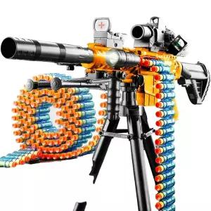 럭셔리 표적 너프건 개틀링 전동건 게틀링건 골드