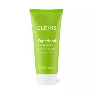 ELEMIS 슈퍼푸드 페이셜 워싱  리빈터라이 데일리 프리바이오틱 젤 워시 1 Fl Oz
