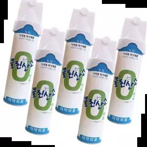 산소원 휴대용 가정용 산소통 산소호흡기 산소캔 5캔 816ml