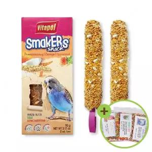 [하프클럽/올펫몰]비타폴 오렌지 영양바 2개입 앵무새간식 비타민새모이