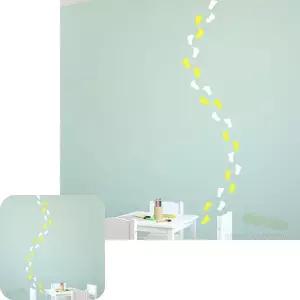 제이커 예쁜 저렴한 시트지 WBWG127 그래픽스티커 발바닥24족 셀프인테리어 소형