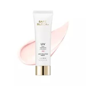 [미샤] 세이프블록 RX 로지 톤업 선크림 SPF50+/PA++++ 50ml