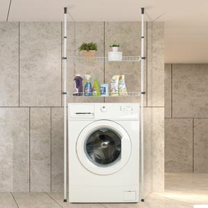 보노하우스 세탁기 위 수납 공간 활용 보노 세탁기 선반 (블랙) - 2단