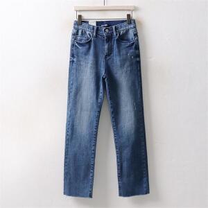 아이우먼 스크 일자 기모진 LO3691M012 빅사이즈