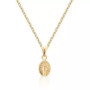 [비앤비골드] 14K 천주교 성모마리아 기적의패 메달 펜던트 SHP38387